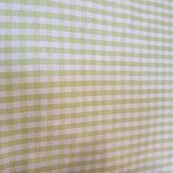 Laura Petite 100% Silk Collar Sleeveless Top Summer Lime Green - Picture 11 of 15